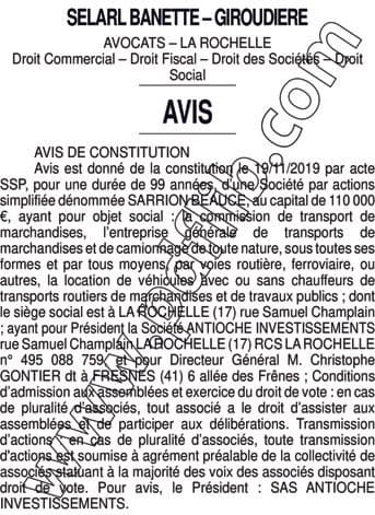 Contenu publication