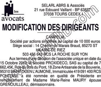 Contenu publication