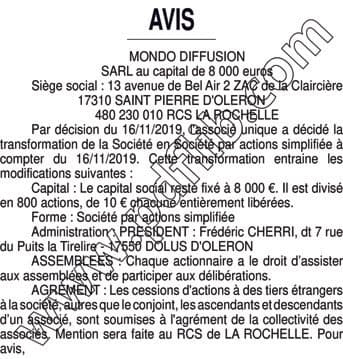 Contenu publication