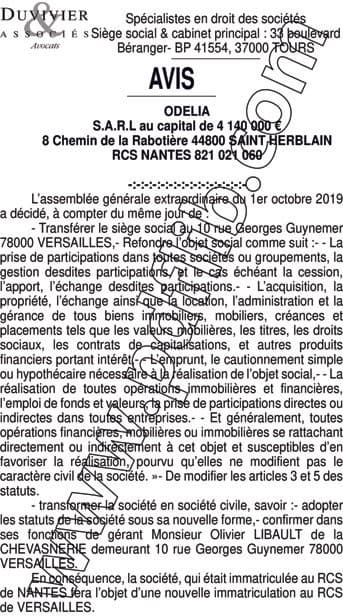 Contenu publication