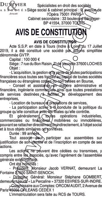 Contenu publication