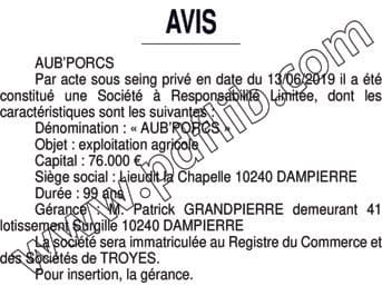 Contenu publication