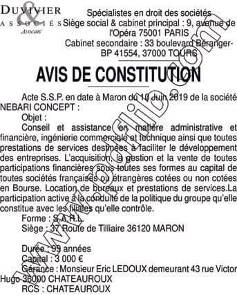 Contenu publication