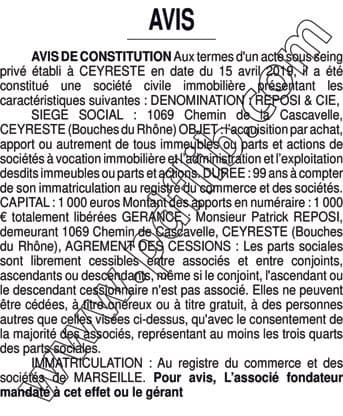 Contenu publication