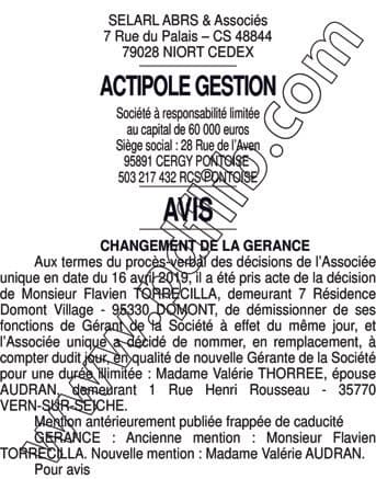 Contenu publication