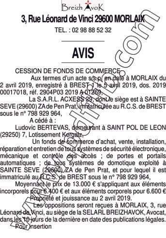Contenu publication