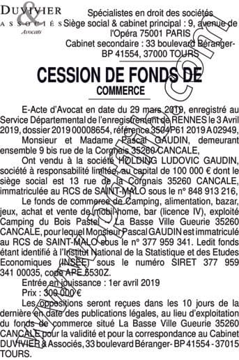 Contenu publication