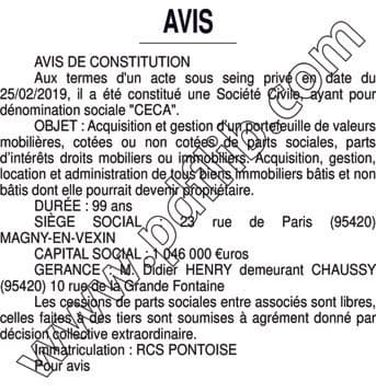 Contenu publication