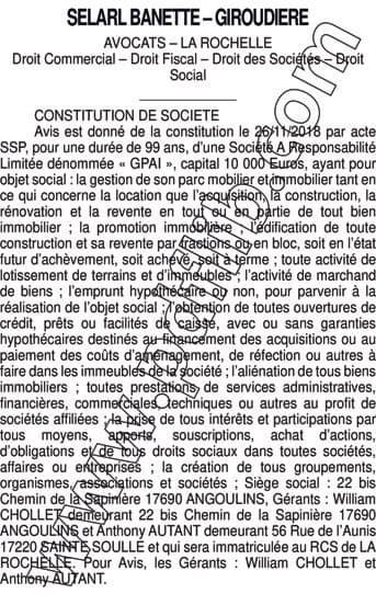 Contenu publication