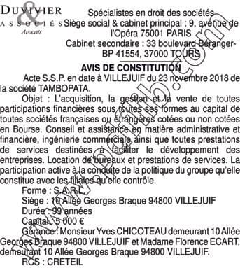 Contenu publication