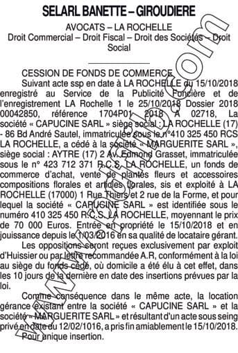 Contenu publication