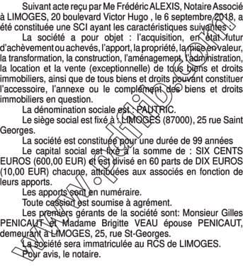 Contenu publication