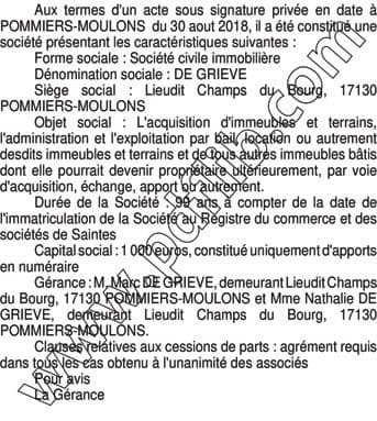 Contenu publication