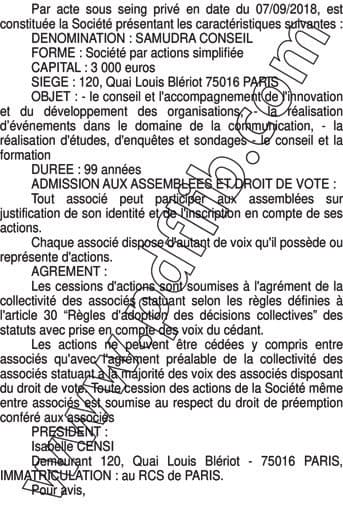 Contenu publication