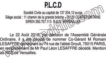 Contenu publication