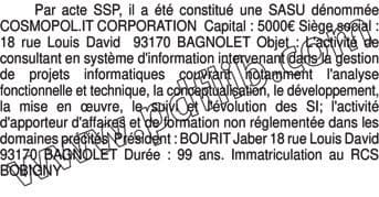 Contenu publication