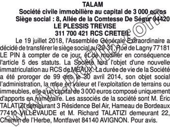 Contenu publication