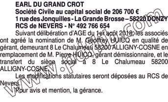 Contenu publication