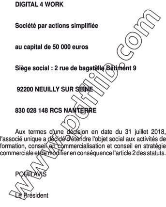 Contenu publication