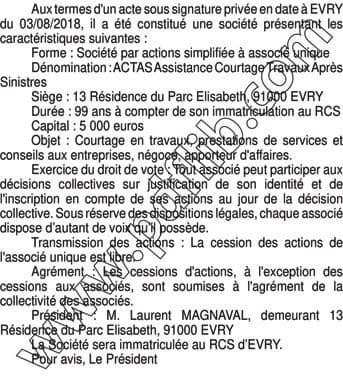Contenu publication