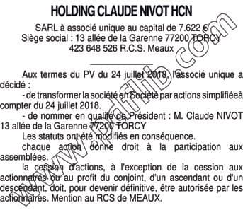 Contenu publication