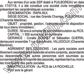 Contenu publication