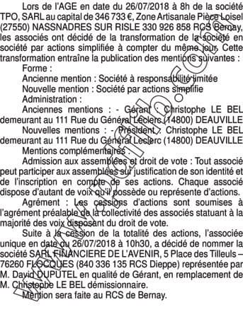 Contenu publication