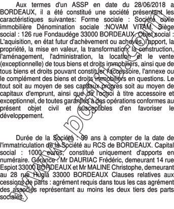 Contenu publication