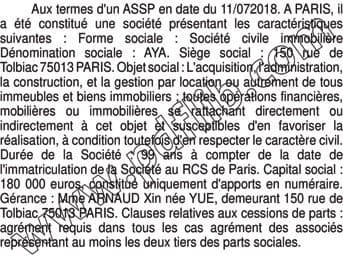 Contenu publication