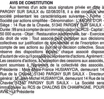 Contenu publication