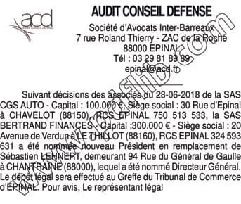 Contenu publication