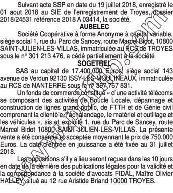 Contenu publication