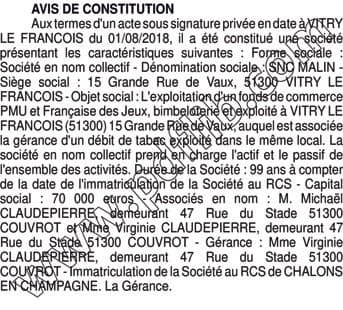 Contenu publication