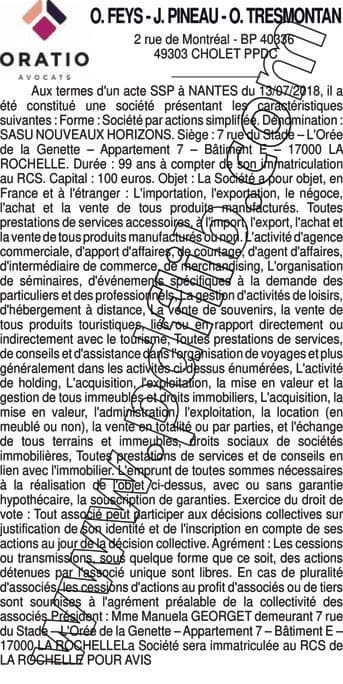 Contenu publication