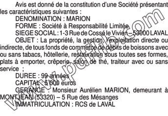 Contenu publication