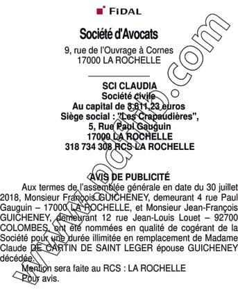 Contenu publication