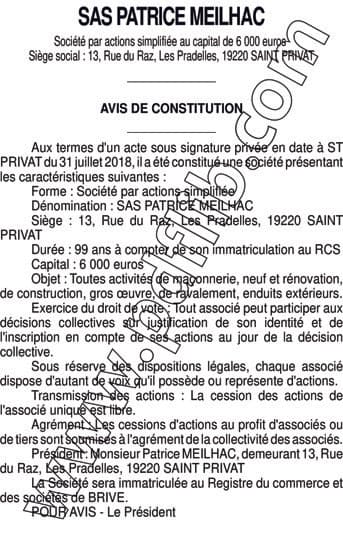 Contenu publication