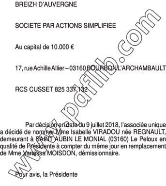 Contenu publication