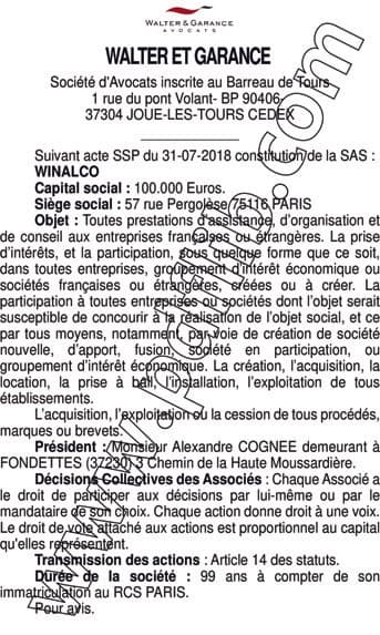 Contenu publication