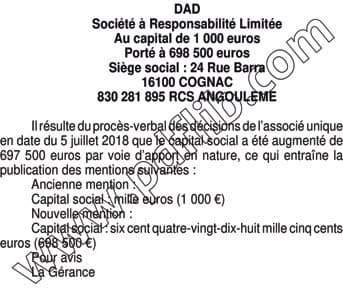 Contenu publication