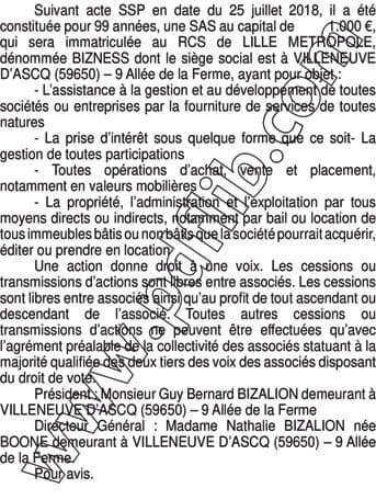 Contenu publication