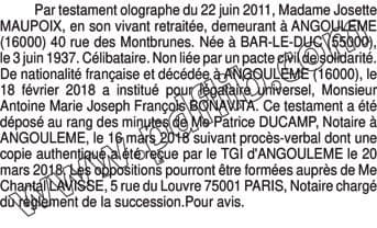 Contenu publication