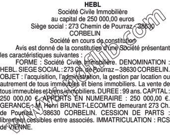 Contenu publication