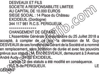 Contenu publication