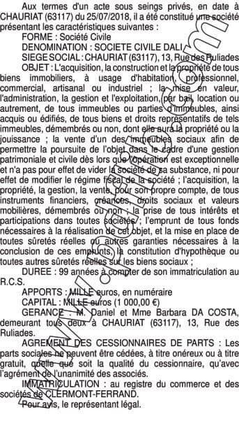 Contenu publication