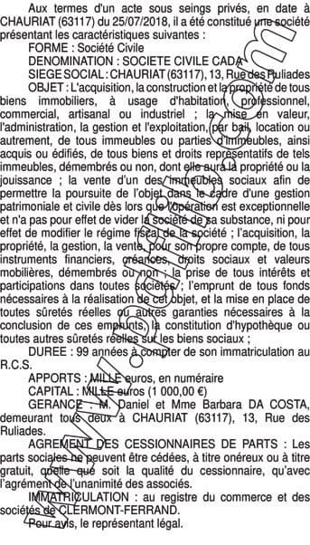 Contenu publication