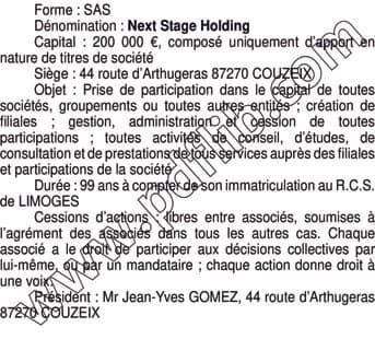 Contenu publication
