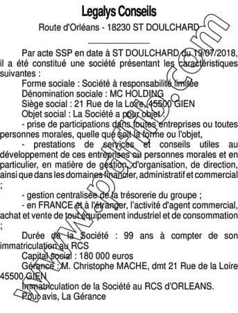 Contenu publication