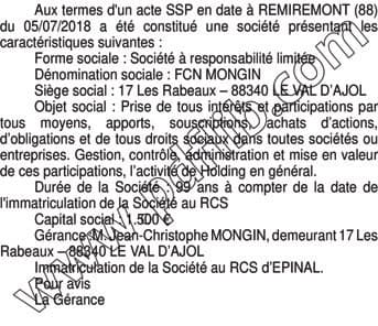 Contenu publication