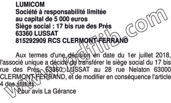 Contenu publication